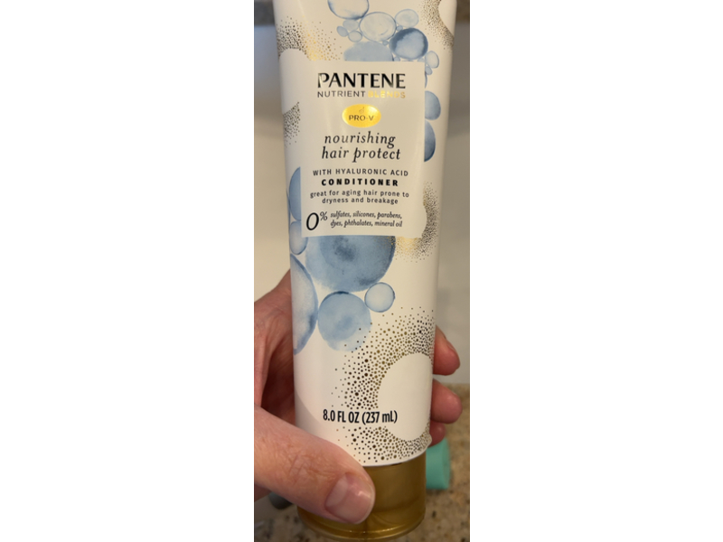 Pantene Nourishing Hair Protect Conditioner, Hyaluronic Acid, 8.0 fl oz/237 mL