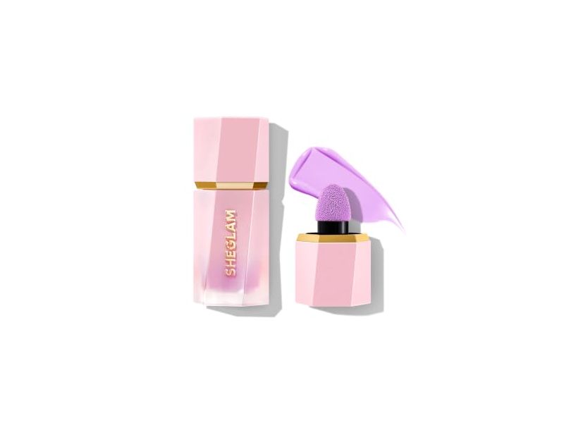 SheGlam Color Bloom Liquid Blush, Lilac Dream, 0.17 fl oz/5.2 mL