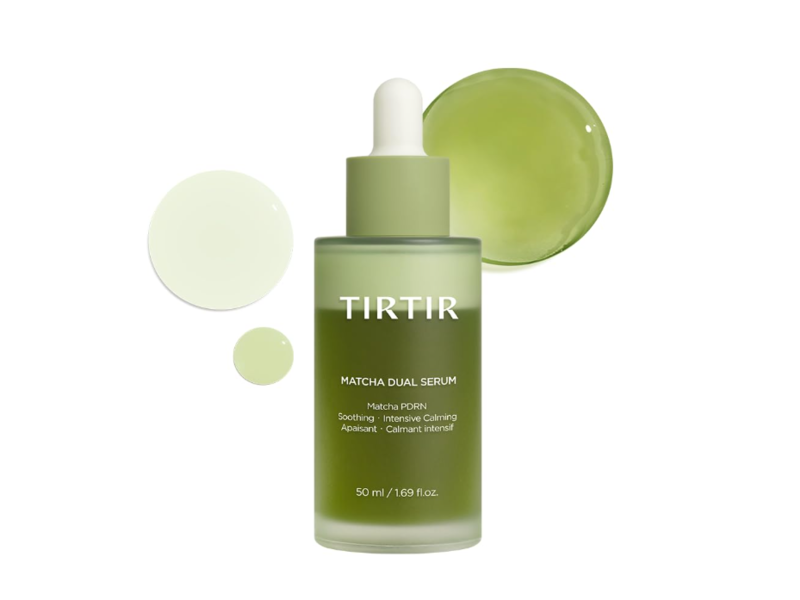 Tirtir Matcha Dual Serum, Match PDRN, 1.69 fl oz/50 mL