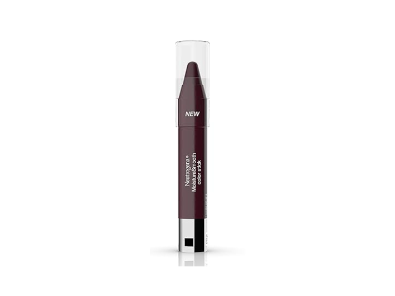 Neutrogena MoistureSmooth Color Stick, 180 Deep Plum , 0.11 oz