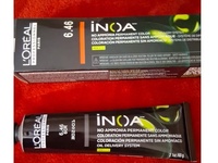 L'Oreal Inoa No Ammonia Permanent Color, 6.46/6 CR, 2.1 oz/60 g - thumbnail 2