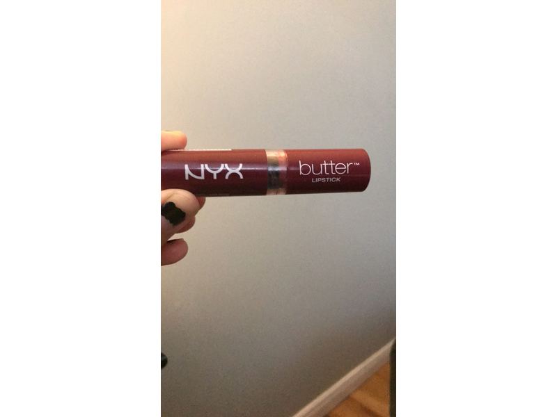 NYX Professional Makeup Cosmetics Butter Lipstick, Ripe Ber