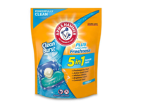 Arm & Hammer 5 In 1 Power Paks, Clean Burst, 42 Count - thumbnail 1