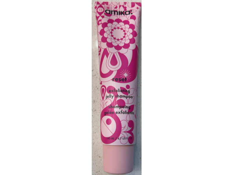 Amika Reset Exfoliating Jelly Shampoo, 4.7 fl oz/140 mL