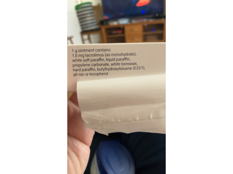 Protopic (tacrolimus monohydrate) 0.1% ointment, 30 g, Leo Pharm (RX)