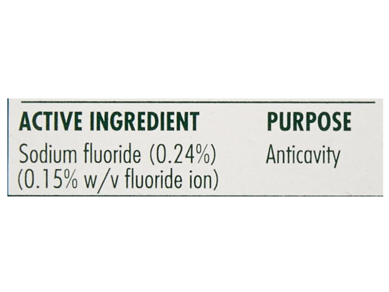 The Natural Dentist All In One Fluoride Toothpaste, Aloe & Peppermint Twist, 5 oz/141 g