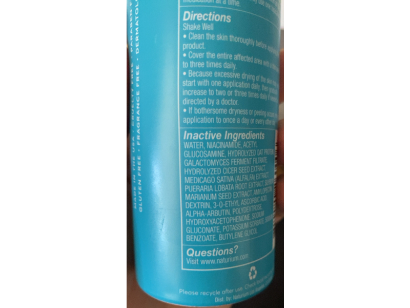 Naturium Salicylic Acid Body Spray, 4 fl oz/120 mL