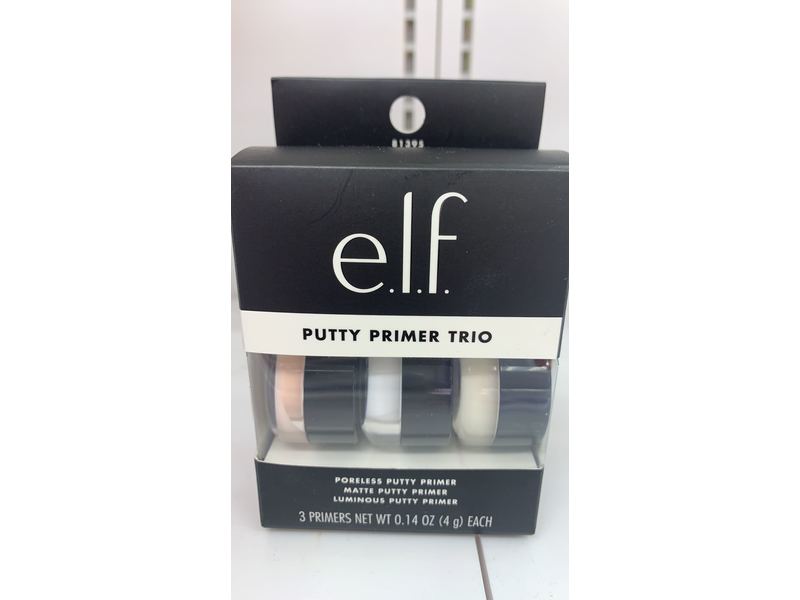 e.l.f Cosmetics Putty Primer Trio, 0.14 oz/4 g