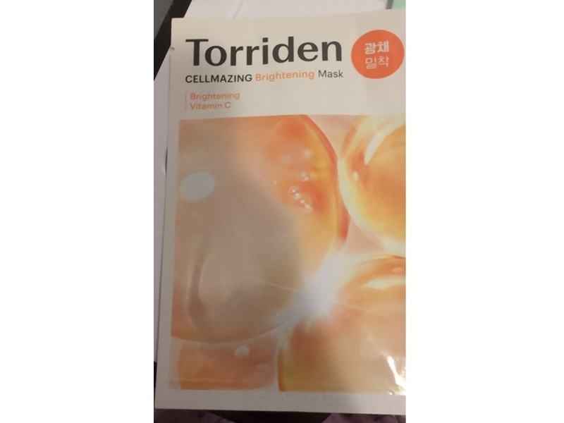 Torriden Cellmazing Brightening Vitamin C Mask, 50 mL, 10 Count