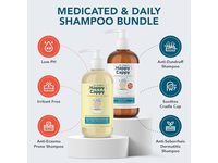 Happy Cappy Daily Medicated Shampoo & Body Wash Bundle, 8 fl oz/237 mL - Image 3