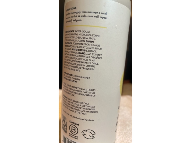 f.a.e. Volumizing Shampoo, Lemon Thyme, 16 fl oz/473 mL