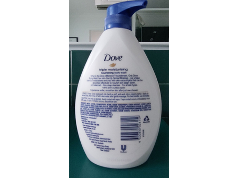 Dove Triple Moisturising Nourishing Body Wash, Nutrium, 720 mL