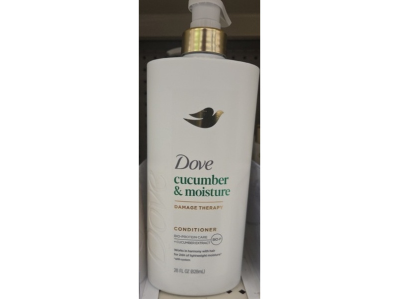 Dove Damage Therapy Conditioner, Cucumber & Moisture, 28 fl oz/828 mL