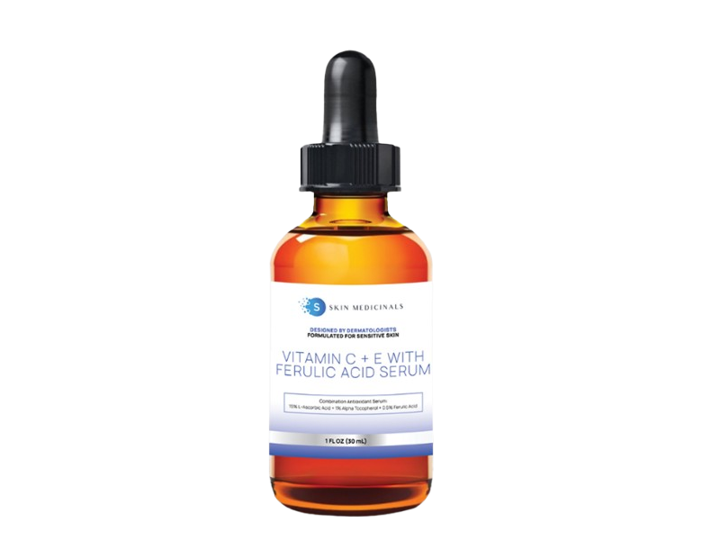 Skin Medicinals Vitamin C + E with Ferulic Acid Serum, 1 fl oz/30 mL