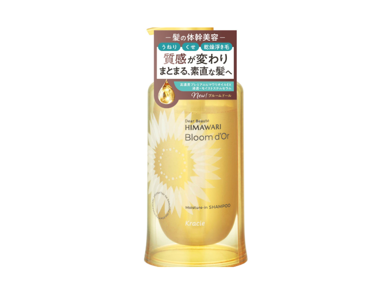 Kracie Moisture-In Shampoo, Bloom Doll, 390 mL
