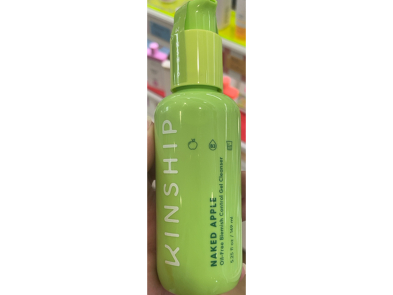 Kinship Oil-Free Blemish Control Gel Cleanser, Naked Apple, 5.25 fl oz/149 mL
