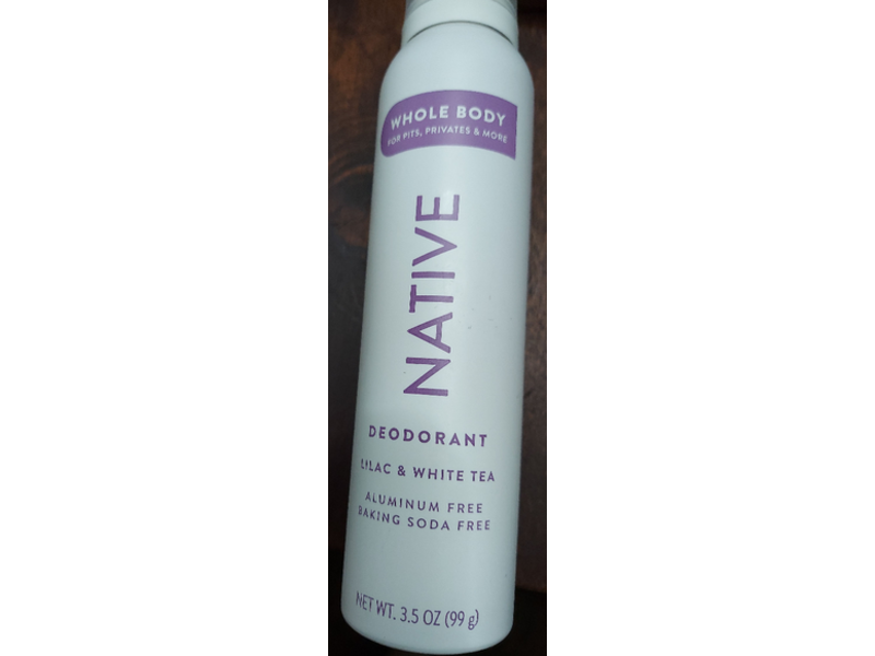 Native Deodorant, Lilac & White Tea, 3.5 oz/99 g