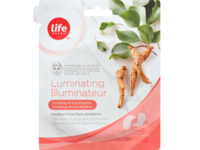 Life Brand Luminating Hydrogel Eye Mask, Ginseng & Eucalyptus, 1 Pair - Image 2