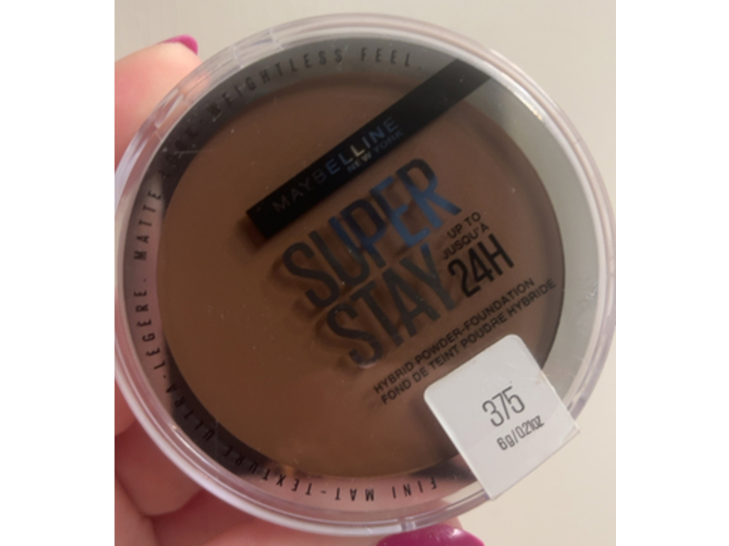 Maybelline Super Stay Hybrid Powder-Foundation, 375, 0.21 oz/6 g