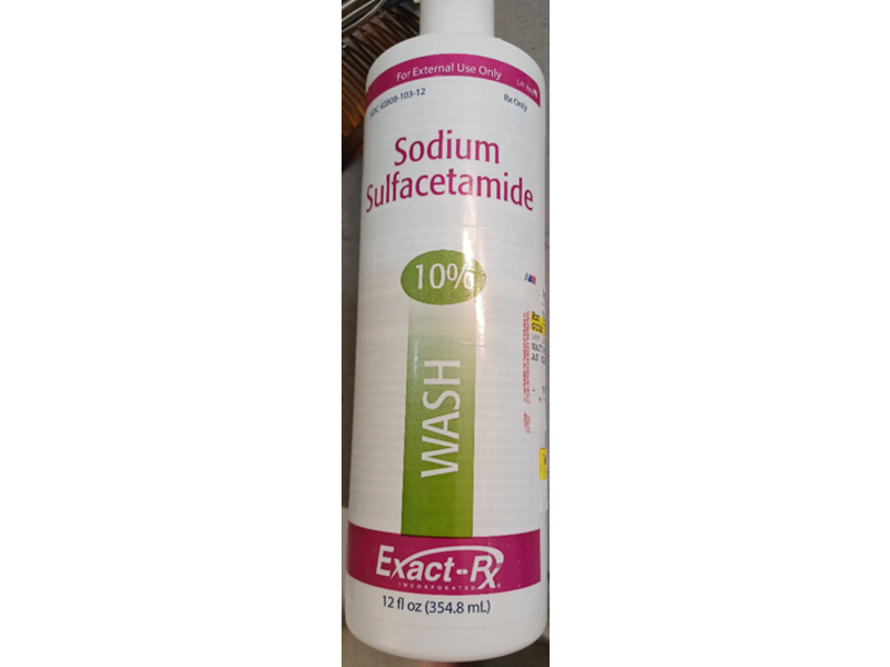 Sodium Sulfacetamide Wash 10%, 354.8 mL, Exact-Rx (RX)