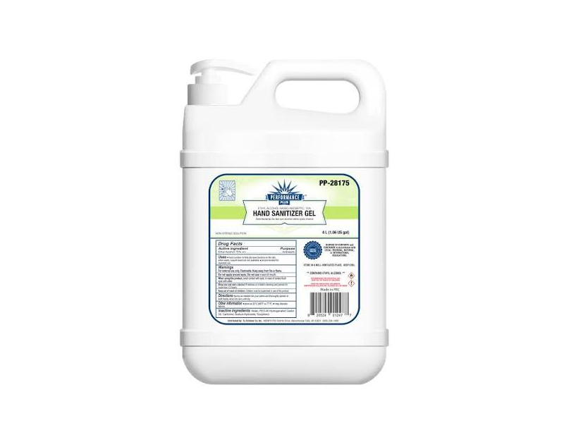 Performance Plus Hand Sanitizer Gel, 4 L