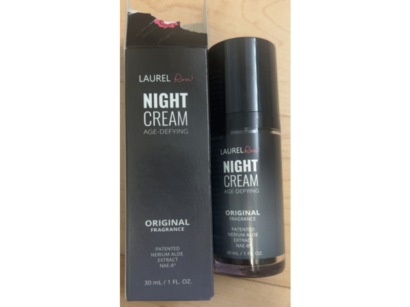 Laurel Rose Night Cream Age Defying Cream, Original, 1 fl oz/30 mL