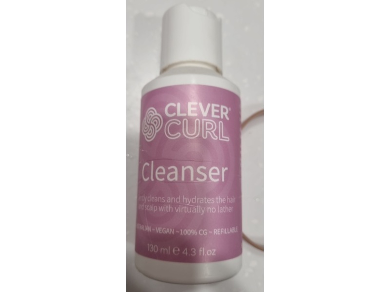 Clever Curl Cleanser, 4.3 fl oz/130 mL