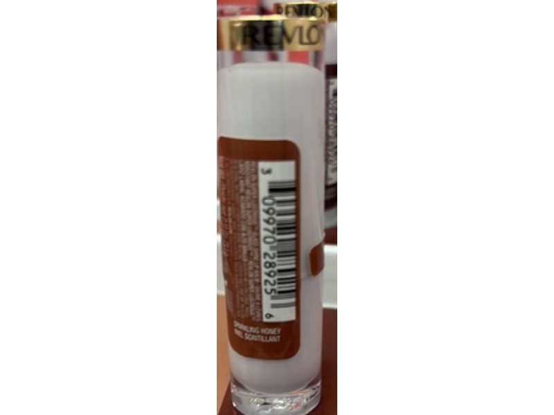 Revlon Super Lustrous Glass Shine Balm, 011 Sparkling Honey, 0.11 oz/3.1 g