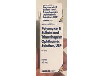 Polymyxin B Sulfate and Trimethoprim Ophthalmic Solution, USP, 10 mL Sandoz (RX) - thumbnail 5