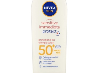 Nivea Sun Sensitive Immediate Protect, SPF 50+, 6.76 fl oz/200 mL
