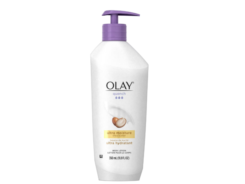 Olay Quench Ultra Moisture Body Lotion, Shea Butter, 11.8 fl oz/350 mL