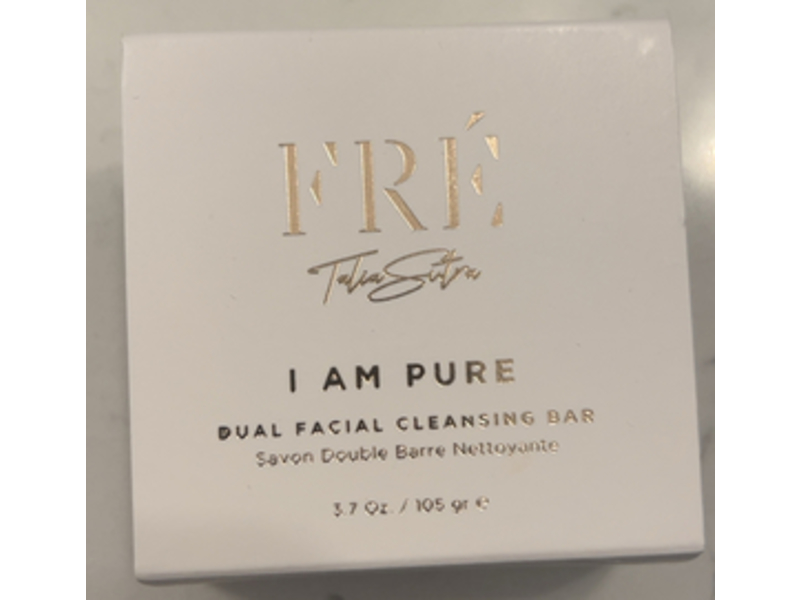FRE Dual Facial Cleansing Bar, I Am Pure, 3.7 oz/105 g