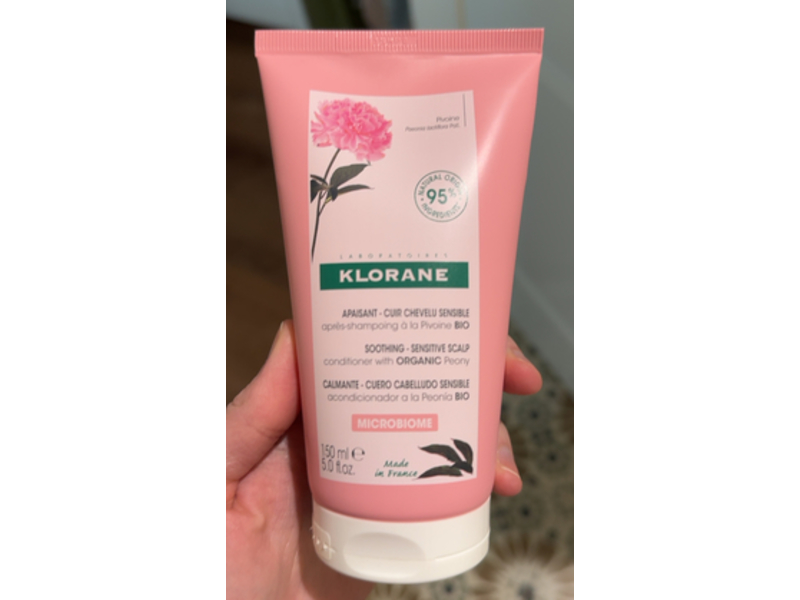 Klorane Soothing Conditioner, Microbiome, 5.0 fl oz/150 mL