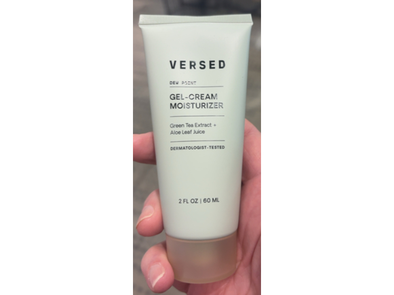 Versed Dew Point Gel-Cream Moisturizer, Green Tea Extract + Aloe Leaf Juice, 2 fl oz/60 mL