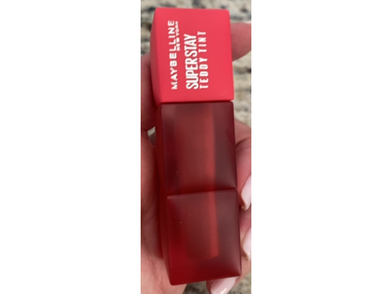 Maybelline Super Stay Teddy Lip Tint, July Forever, 0.17 fl oz/15 mL
