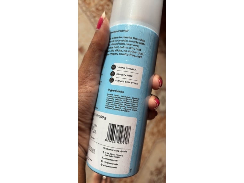 Namyaa Hair Removal Spray, 200 mL