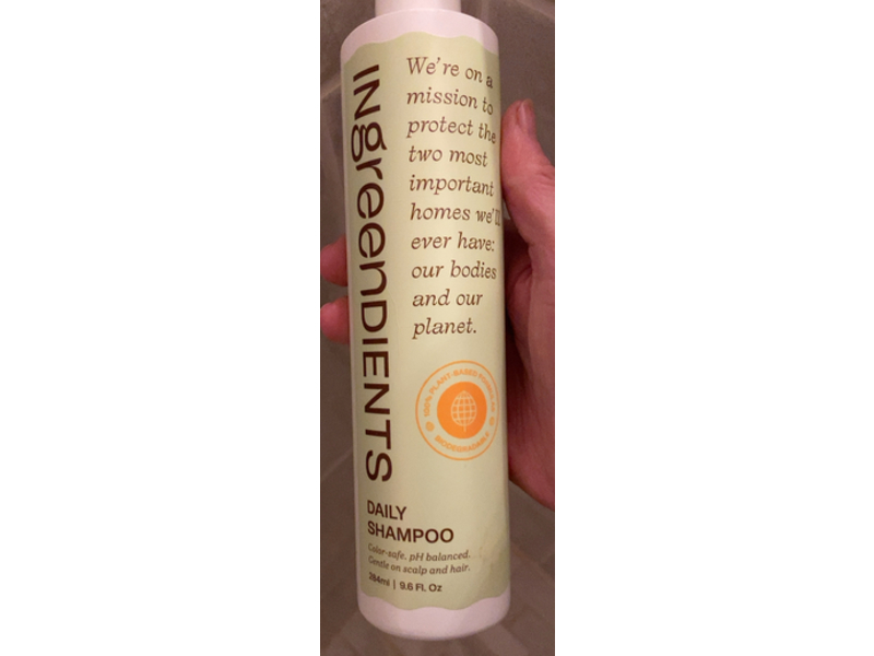 Ingreendients Daily Shampoo, 9.6 fl oz/284 mL