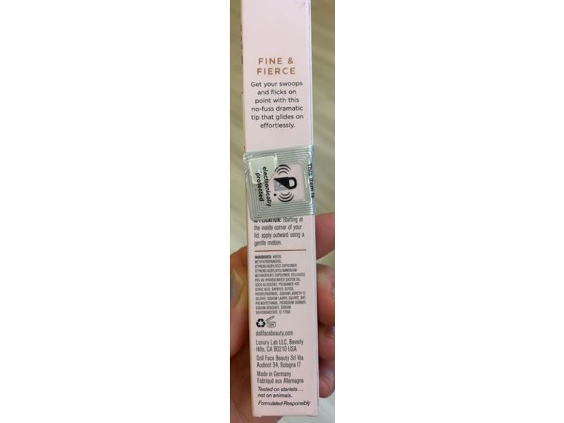 Doll Face Fine & Fierce Super Wear Liquid Liner, 0.04 fl oz/12 mL