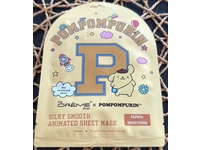 The Creme Shop x Pompompurin Silky Smooth Animated Sheet Mask, Papaya, 1 Count - Image 3