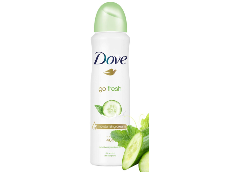 Dove Go Fresh Advanced Care Anti-Perspirant, Cucumber & Green Tea, 150 mL