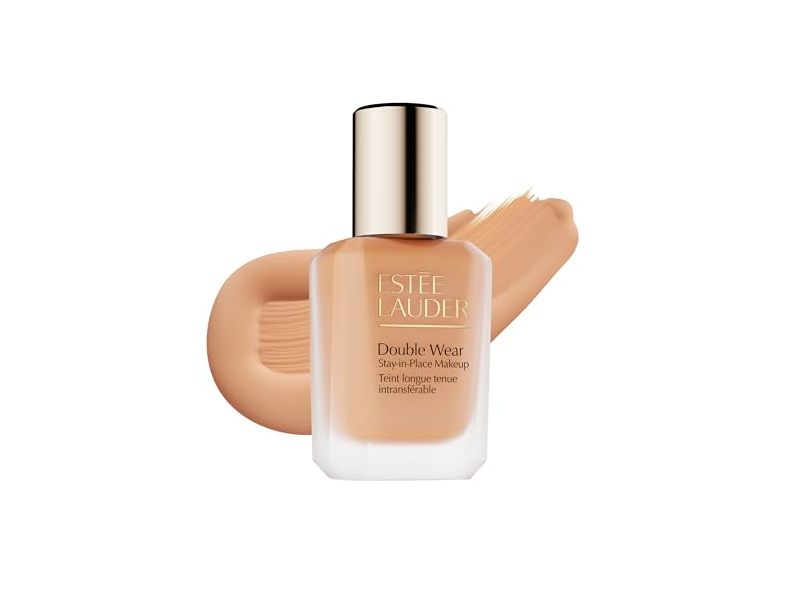 Estee Lauder Double Wear Stay-In-Place Foundation Makeup, 3W1 Tawny, 1 fl oz/30 mL