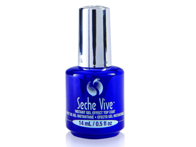 Seche Vive Instant Gel Effect Top Coat, 0.5 fl oz/ 14 mL