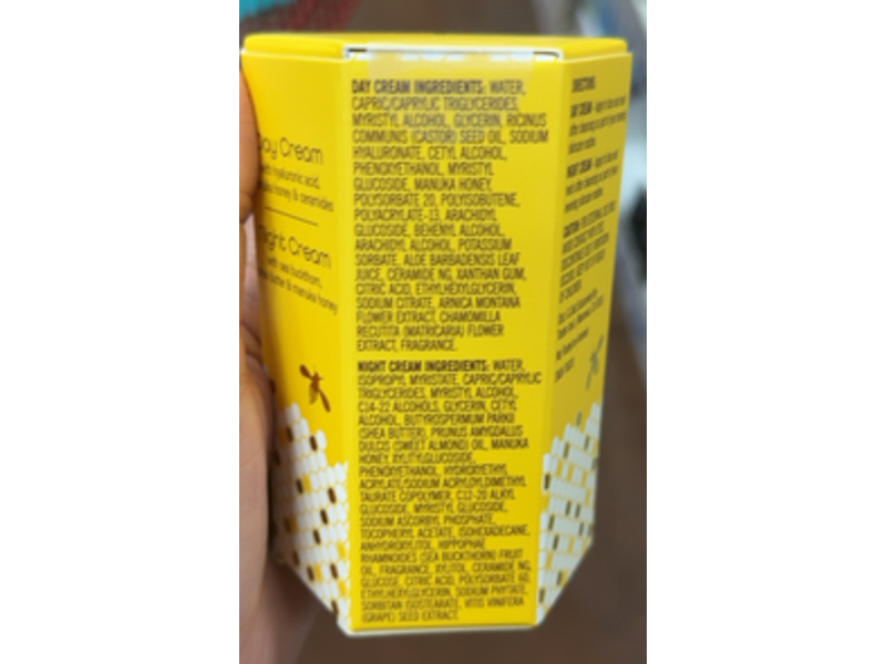 Trader Joe's Honey Hydration Day & Night Cream Duo, 3.5 oz/100 g