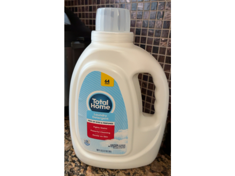 Total Home Laundry Detergent, 64 Loads, 100 fl oz/2.95 L