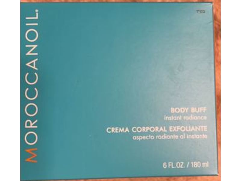 Moroccanoil Body Buff Crema Corporal Exfoliante, D'Oranger, 6 fl oz/180 mL
