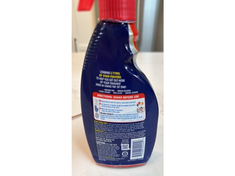 Oxi Clean Max Force Laundry Stain Remover, 12 fl oz/374 mL
