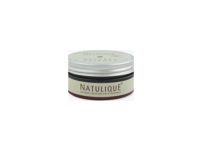 Natulique Natural Medium Hold Hair Wax, Argan & jojoba, 2.54 fl oz/75 mL