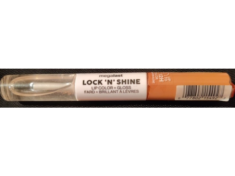 wet n wild Megalast Lock N Shine Lip Color+Gloss, Nude Illusion, 0.26 oz