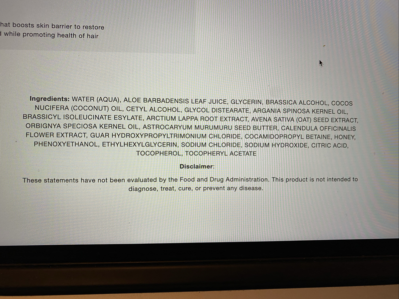 Eczema Honey Soothing Conditioner, Oatmeal & Argan Oil, 8 oz/226.79 g