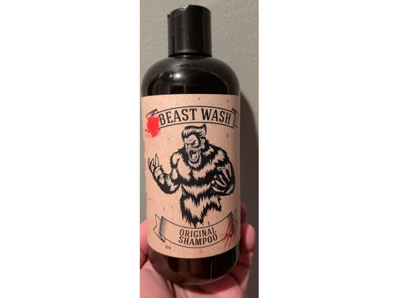 Johnny Slicks Beast Wash Original Shampoo, 16 oz